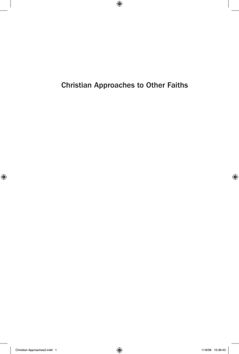 Cover image for book SCM Core Text: Christian Approaches to Other Faiths