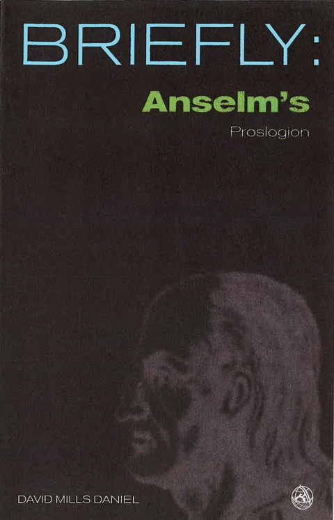 Cover image for book Anselm's Proslogion