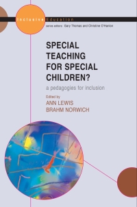 Special Teaching for Special Children
