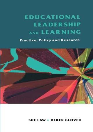 Educational Leadership and Learning