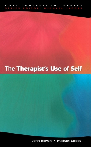 The Therapist's Use of Self