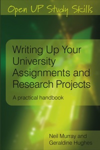 صورة الغلاف: Writing up your University Assignments and Research Projects 1st edition 9780335227174