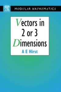 Titelbild: Vectors in Two or Three Dimensions 9780340614693