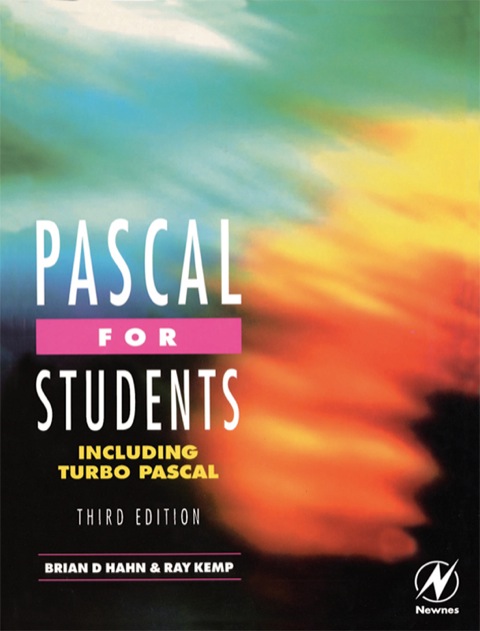 Cover image for book Pascal for Students (including Turbo Pascal)