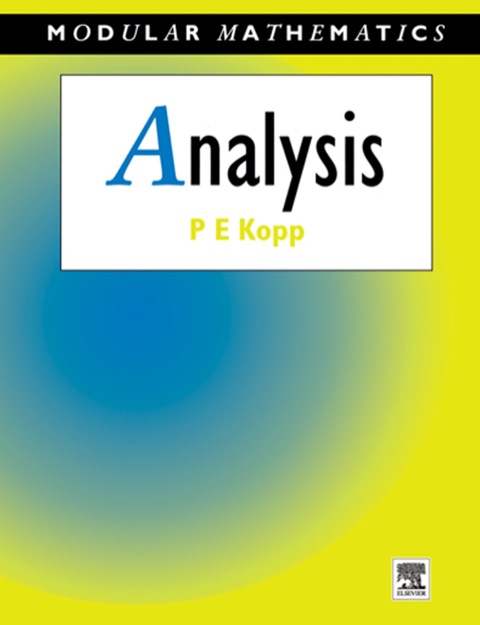 Cover image for book Analysis