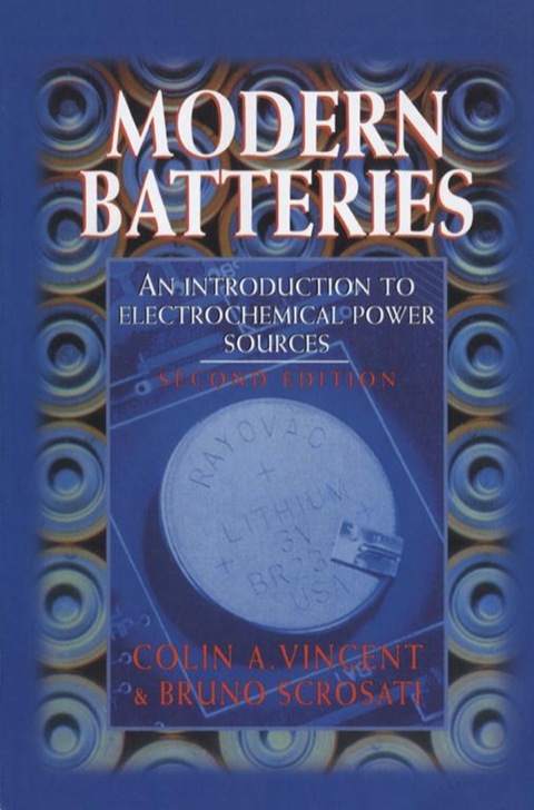 Cover image for book Modern Batteries 2nd Edition