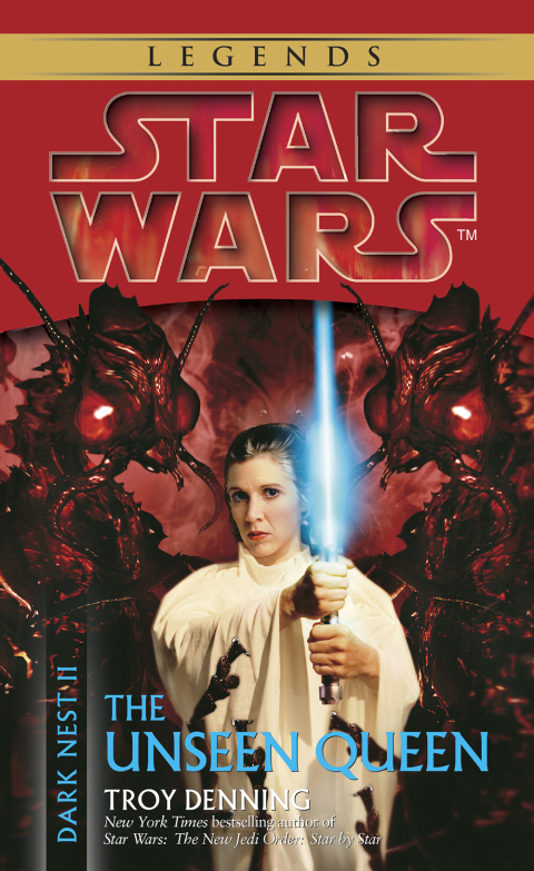 Cover image for book The Unseen Queen: Star Wars Legends (Dark Nest, Book II)