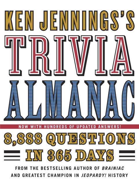 Cover image for book Ken Jennings's Trivia Almanac