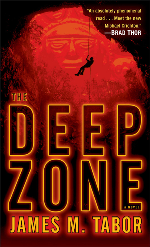 Cover image for book The Deep Zone: A Novel (with bonus short story Lethal Expedition)