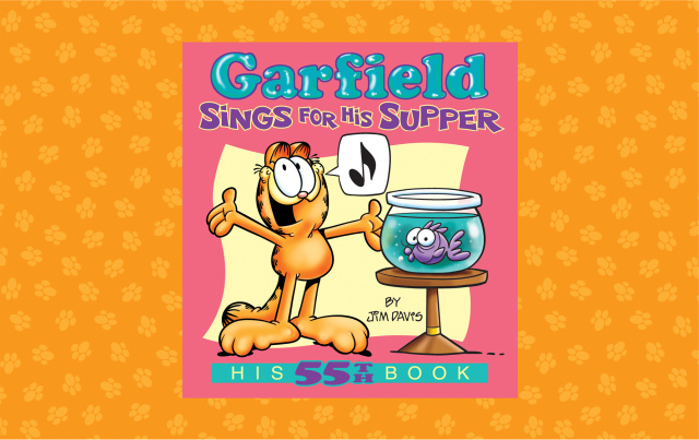 Garfield Sings for His Supper