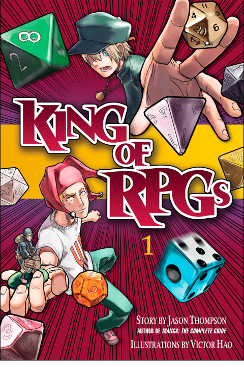 Cover image for book King of RPGs 1