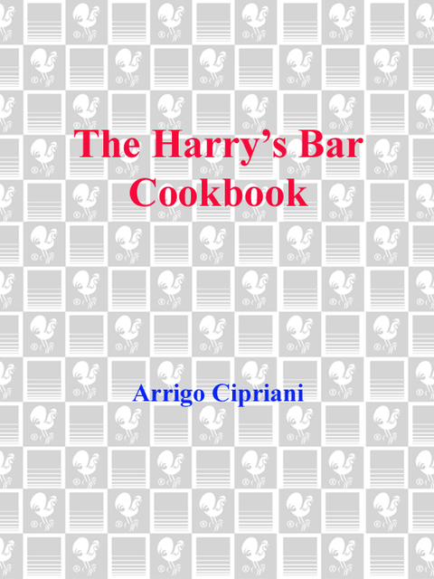 Cover image for book The Harry's Bar Cookbook