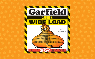 Garfield Caution: Wide Load