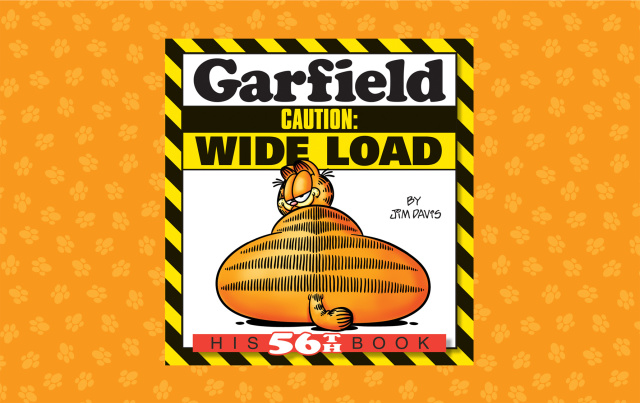 Garfield Caution: Wide Load