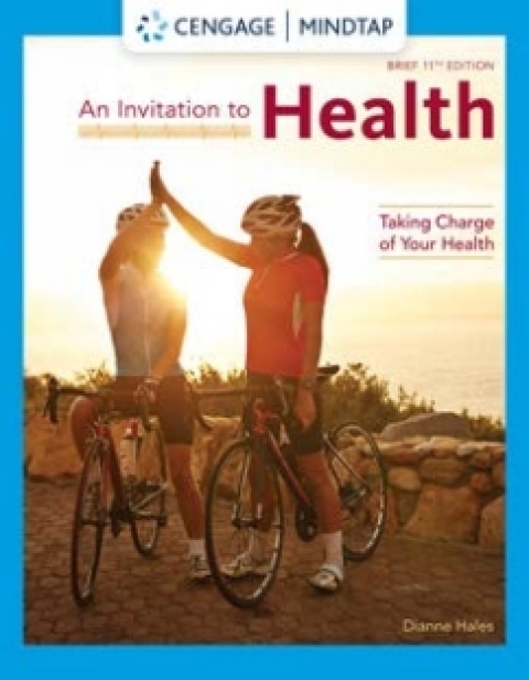 Cover image for book MindTap for Hales' An Invitation to Health: Taking Charge of Your Health, Brief Edition