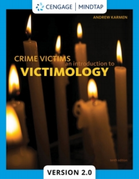 Cover image for book MindTap for Karmen's Crime Victims: An Introduction to Victimology, 10th Edition [Instant Access], 1 term