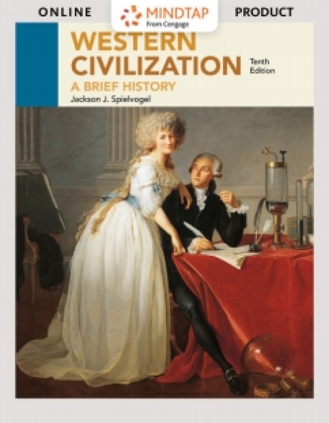 Cover image for book MindTap for Spielvogel's Western Civilization: A Brief History, 10th Edition [Instant Access], 2 terms