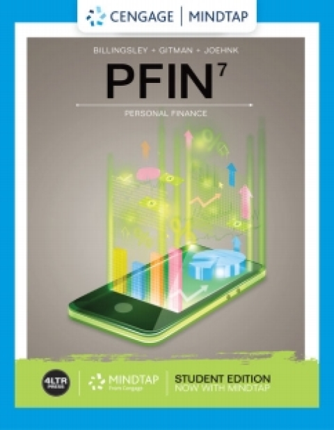 Cover image for book MindTap for Billingsley/Gitman/Joenck's PFIN