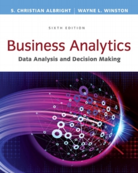 Cover image for book MindTap Business Statistics for Albright/Winston's Business Analytics: Data Analysis & Decision Making, 6th Edition, [Instant Access]
