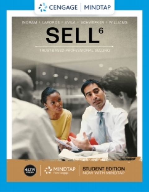 Cover image for book MindTap for Ingram/Laforge/Avila/Schwepker/Williams' SELL