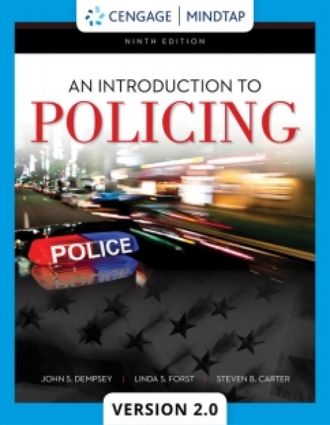 Cover image for book MindTapV2.0 for Dempsey/Forst/Carter's An Introduction to Policing