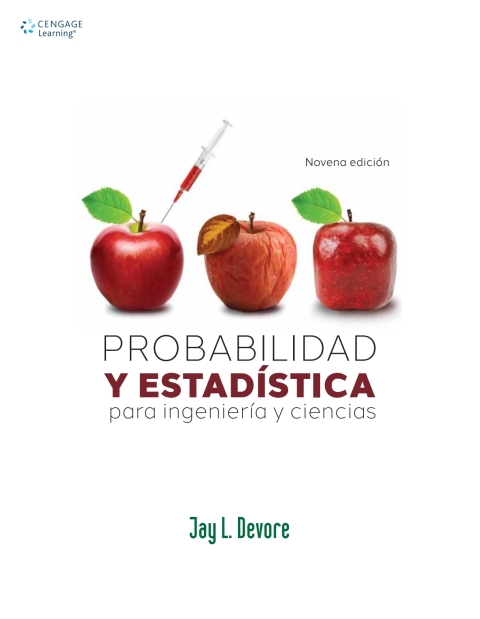 Cover image for book PROBABILIDAD Y ESTADISTICA PARA INGENIERIA Y CIENCIAS