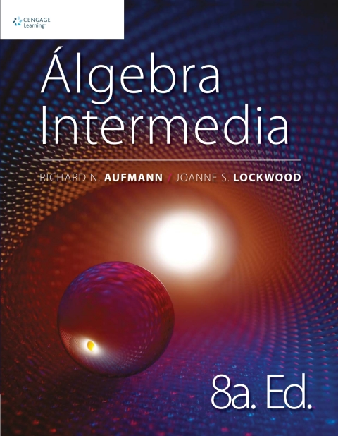 Cover image for book ALGEBRA INTERMEDIA