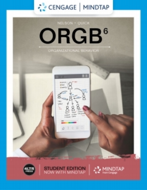 Cover image for book MindTap for Nelson/Quick's ORGB
