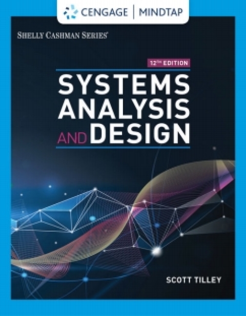 Cover image for book MindTap for Tilley's Systems Analysis and Design