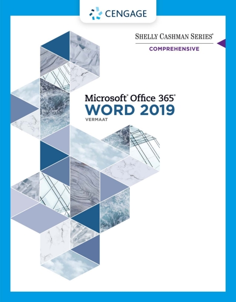 Cover image for book Shelly Cashman Series Microsoft Office 365 & Word 2019 Comprehensive