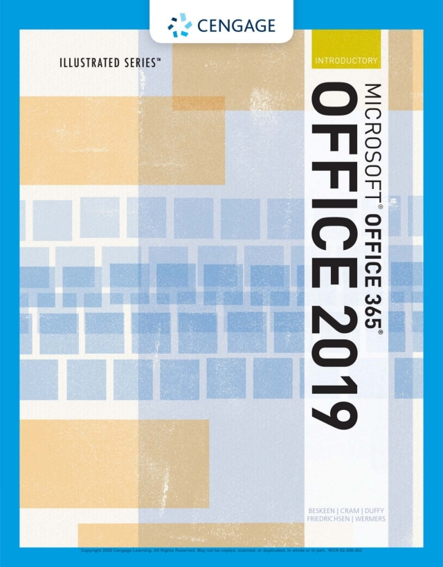 Illustrated Microsoft Office 365 and Office 2019 Introductory