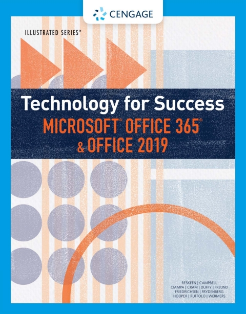 Cover image for book Technology for Success and Illustrated Series™ Microsoft Office 365 & Office 2019