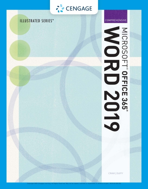 Cover image for book Illustrated Microsoft Office 365 & Word 2019 Comprehensive