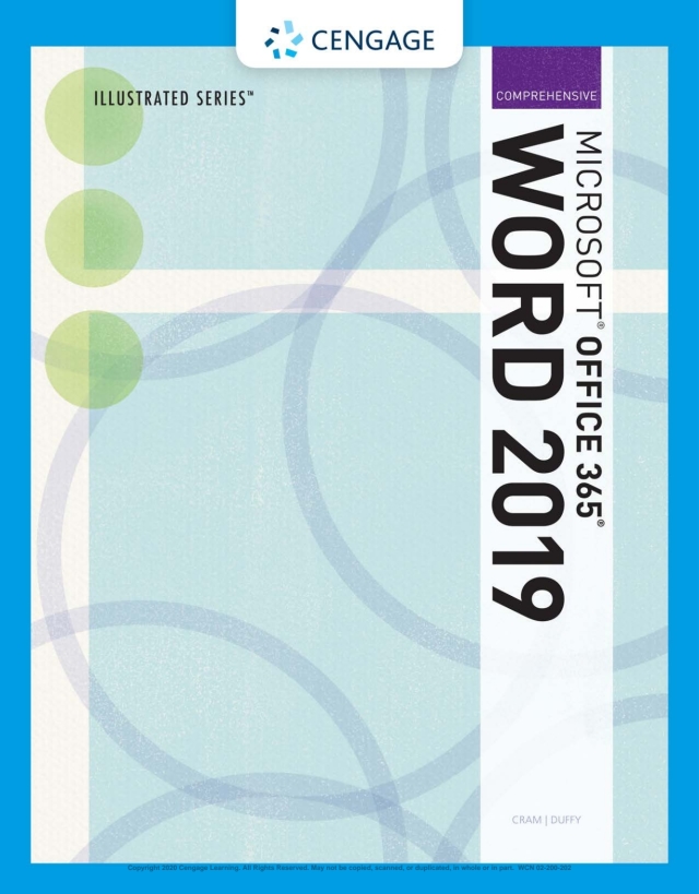 Illustrated Microsoft Office 365 and Word 2019 Comprehensive