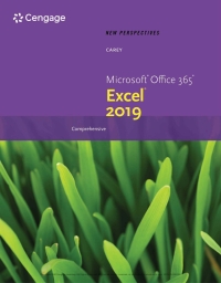 Titelbild: New Perspectives Microsoft Office 365 & Excel 2019 Comprehensive 1st edition 9780357025765
