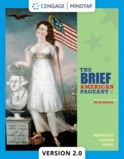 Cover image for book MindTapV2.0 for Kennedy's The Brief American Pageant: A History of the Republic, 9th Edition [Instant Access], 2 terms