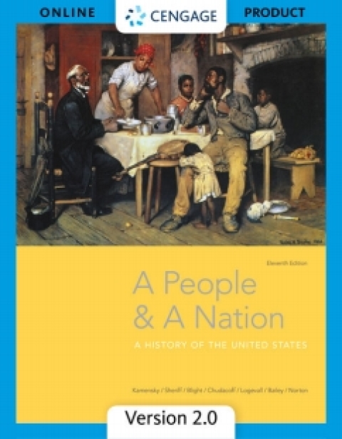 Cover image for book MindTapV2.0 for Kamensky/Sheriff/Blight/Chudacoff/Logevall/Bailey/Norton's A People and a Nation: A History of the United States, 11th Edition [Instant Access], 2 terms