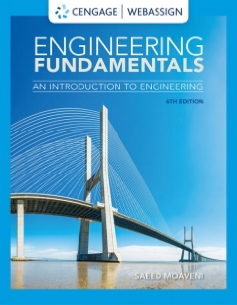 Cover image for book WebAssign for Moaveni's Engineering Fundamentals: An Introduction to Engineering, 6th Edition  [Instant Access], Multi-Term
