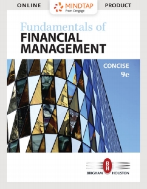 Cover image for book MindTapV3.0 for Brigham/Houston's Fundamentals of Financial Management, Concise Edition, 9th Edition [Instant Access], 1 term