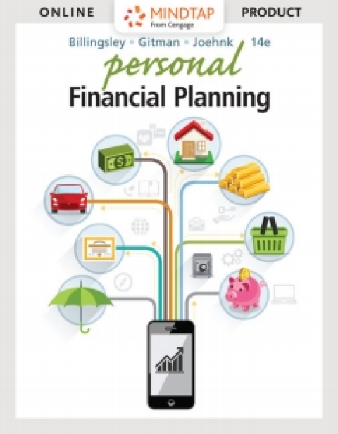 Cover image for book MindTapV3.0 for Billingsley/Gitman/Joehnk's Personal Financial Planning, 14th Edition [Instant Access], 1 term