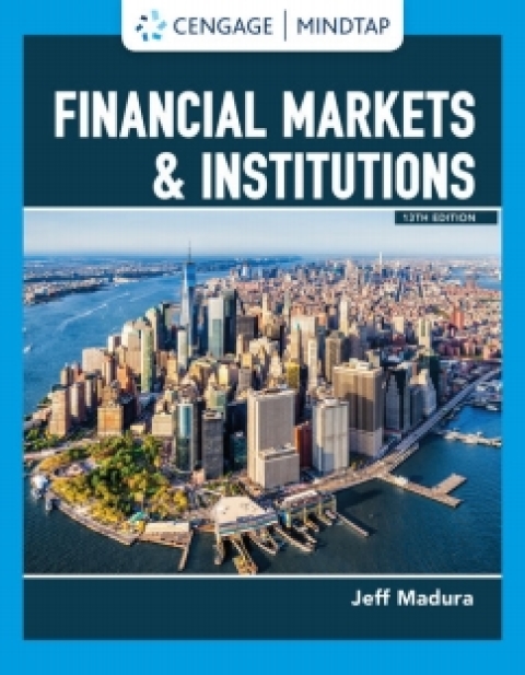 Cover image for book MindTap for Madura's Financial Markets & Institutions