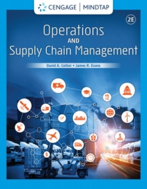 Cover image for book MindTap for Collier/Evan's Operations and Supply Chain Management