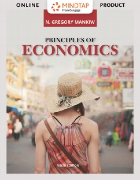 Cover image for book MindTap for Mankiw's Principles of Economics