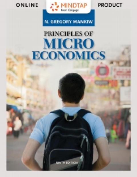 Cover image for book MindTap for Mankiw's Principles of Microeconomics