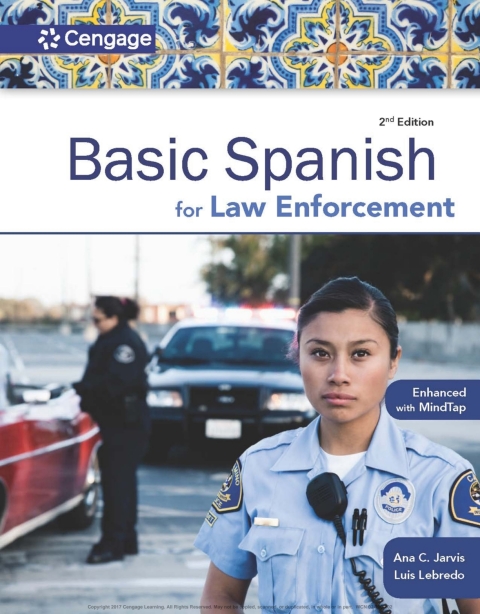 Cover image for book Spanish for Law Enforcement Enhanced Edition: The Basic Spanish Series