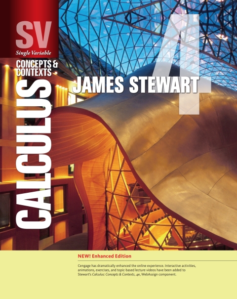 Cover image for book Single Variable Calculus: Concepts and Contexts, Enhanced Edition