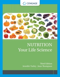 Cover image: Nutrition Your Life Science 3rd edition 9780357426821