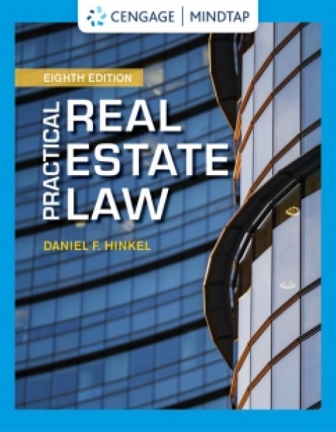 Cover image for book MindTap for Hinkel's Practical Real Estate Law, 8th Edition [Instant Access], 1 term