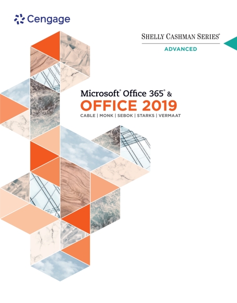 Cover image for book Shelly Cashman Series Microsoft Office 365 & Office 2019 Advanced