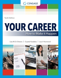 Omslagafbeelding: Your Career: How to Make it Happen 10th edition 9780357361351